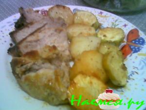 Свинина запеченная с картофелем