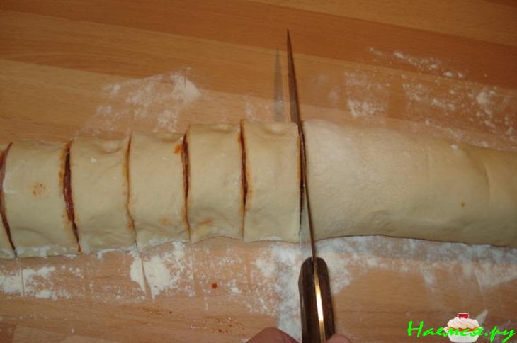 Пицца - рулетики