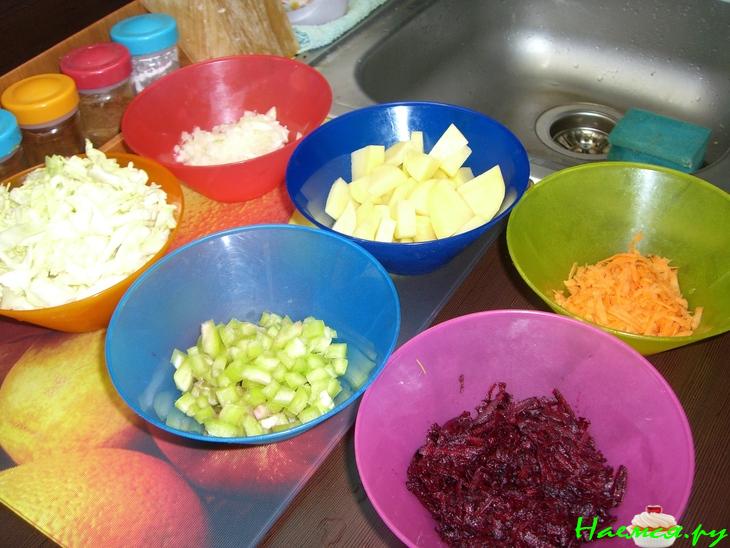 И снова борщ! Ну как же без него?:)