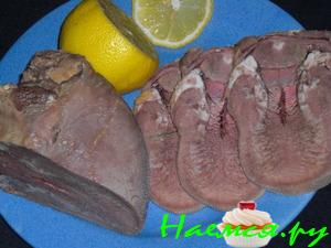 Язык говяжий