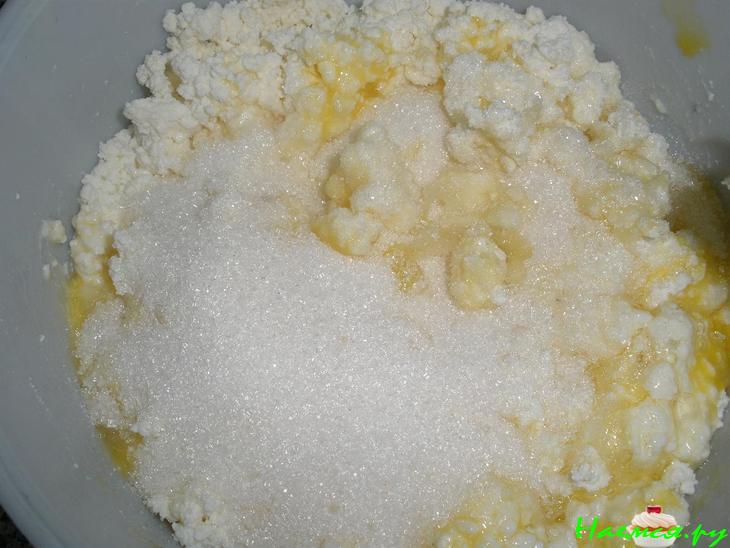 Творожный королевский пирог