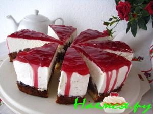 Торт желейный "Красная шапочка" Торт желейный "Красная шапочка"