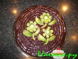 Торт Шоколадный с киви