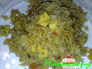 Рис с курицей. Сытный обед