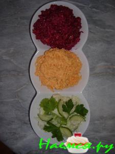 Салат 'Светофор'