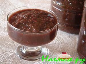 Соус из слив к мясу, шашлыку