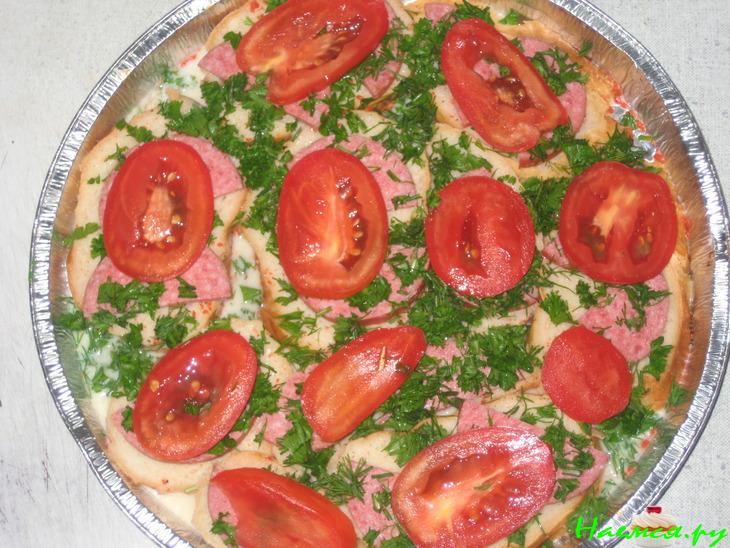 Пицца быстрая "Для детской оравы"