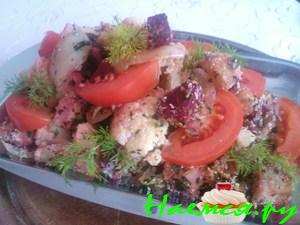 Овощи в панировке (легко и просто)