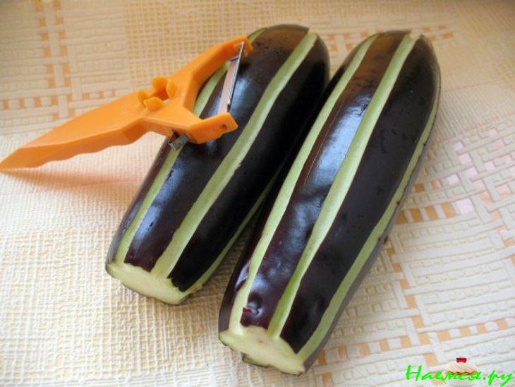 Баклажаны "Божьи коровки"