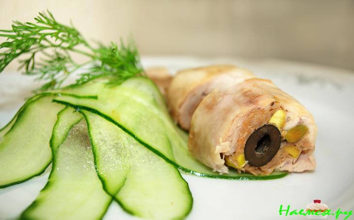 Мини-галантины из курицы