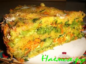 Слоеный пирог "Овощная соната"