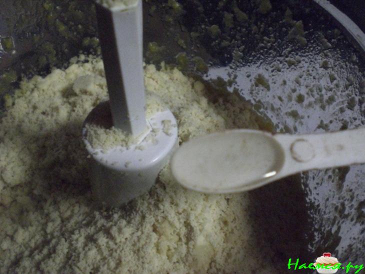 Миндально-мандариновый тортик (без жира,муки и сахара)