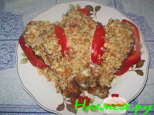 Голень под маринадом с грецкими орехами