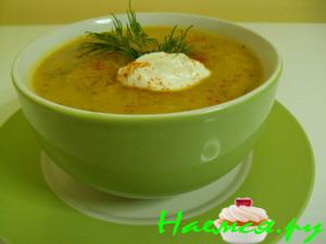 Бархатный тыквенный суп