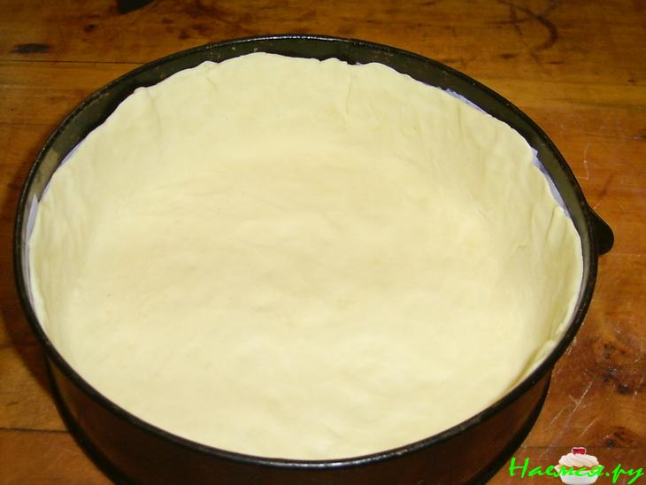 Сливовый пирог с заварным кремом