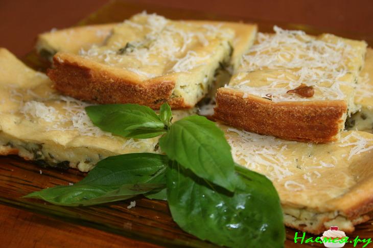 Пирог с фетой Пирог с фетой