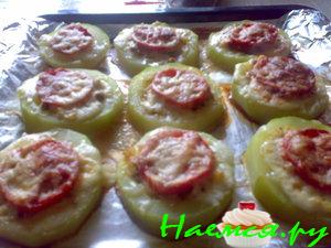 Кабачки фаршированные по-домашнему