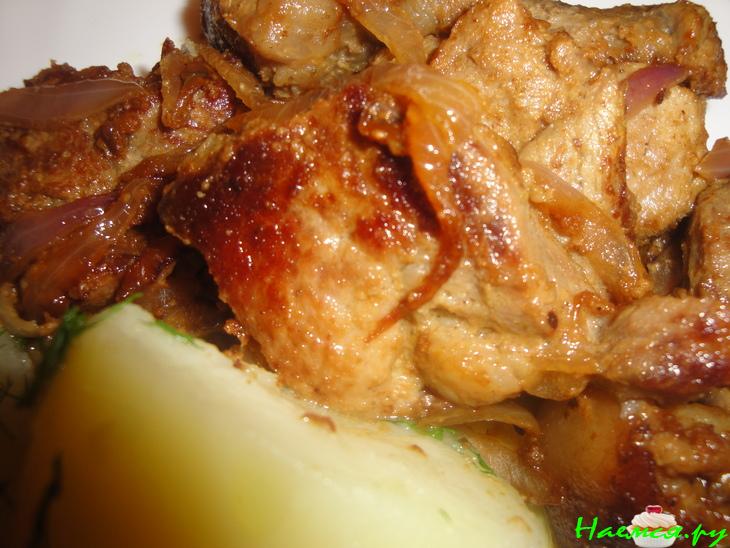 Просто жареное мясо...