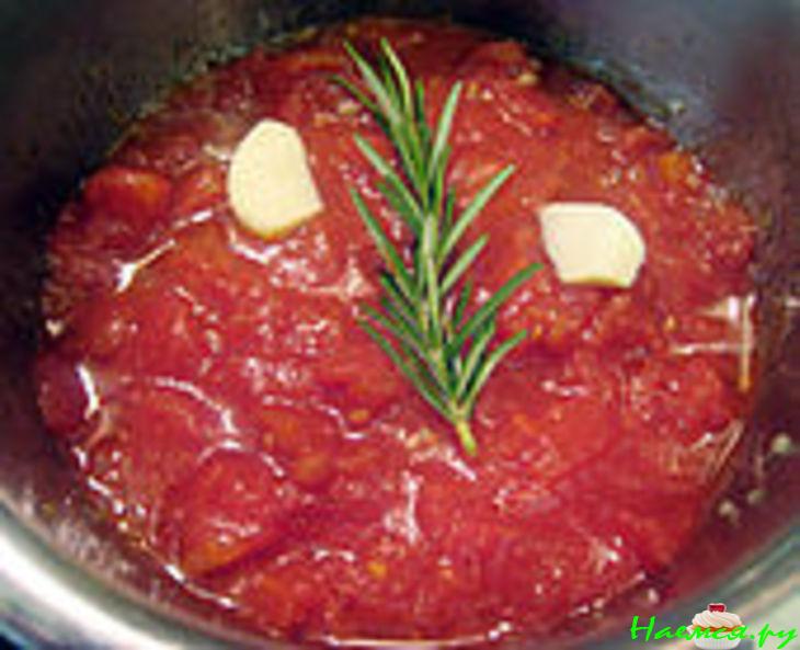 Перепёлки с помидорами и спаржей