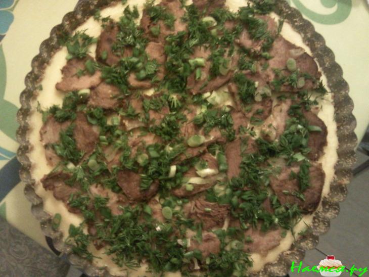 Пирог " Сдобри" с бужениной