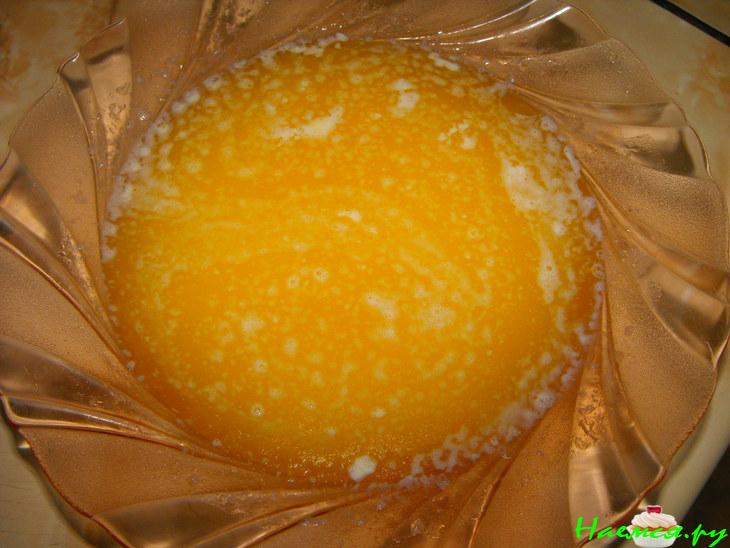 Апельсиновые квадратики