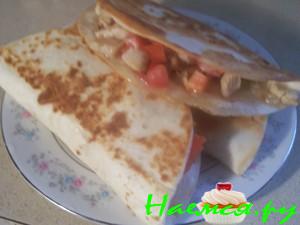 Буритто с куриной грудкой Буритто с куриной грудкой