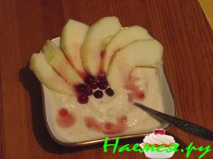 Десерт фруктовый