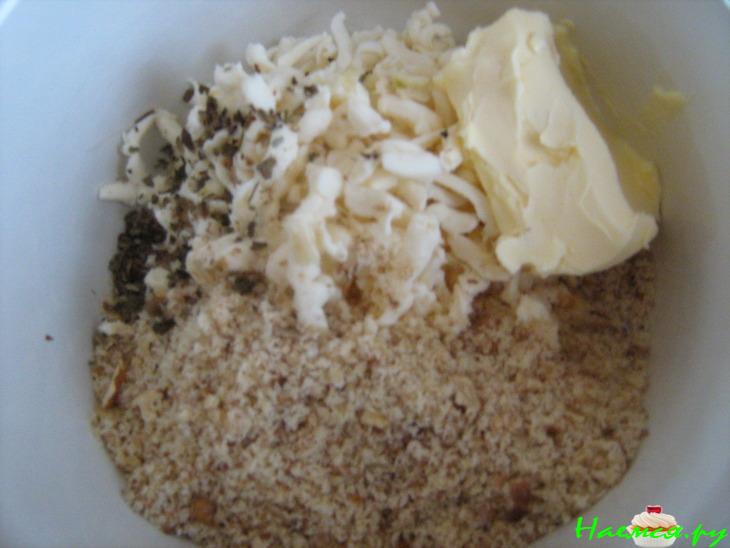 Рулеты из омлета с двумя начинками