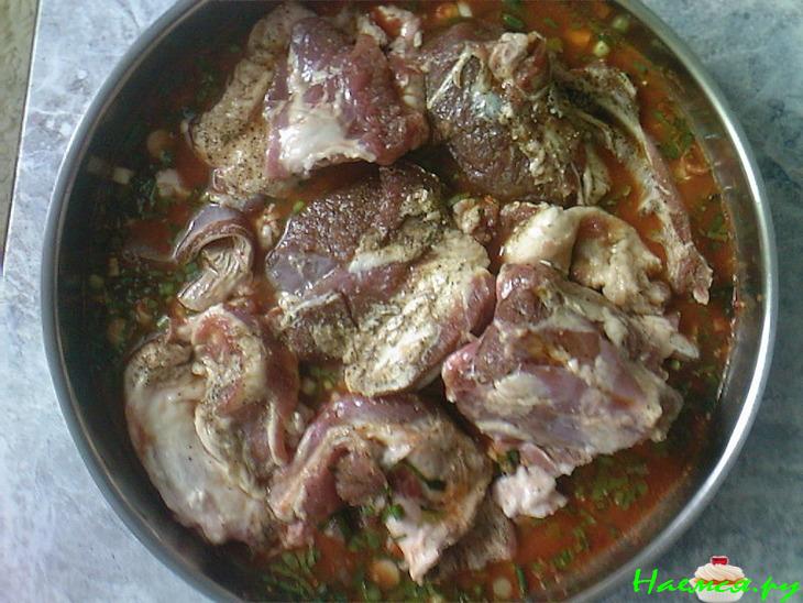 Барашек запеченный с булгуром Барашек запеченный с булгуром