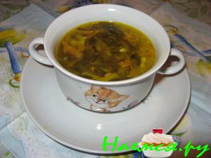 Суп с морской капустой Суп с морской капустой