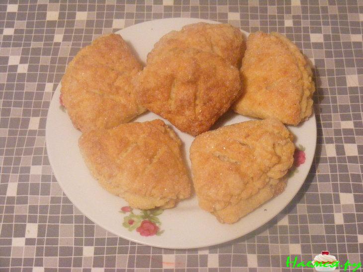 Слойки из творога