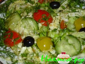 Салатик овощной ассорти