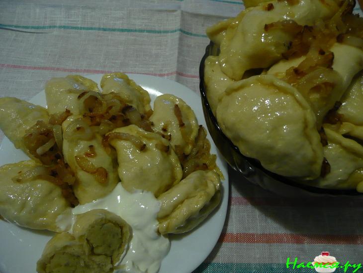 Вареники на пару