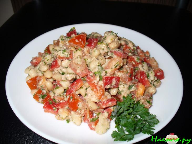 Салат "Любителям Печени Трески"