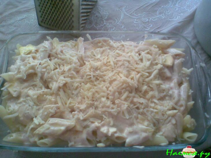 Мясная запеканка с макаронами Мясная запеканка с макаронами