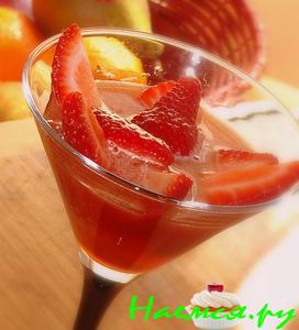 Клубника в сиропе