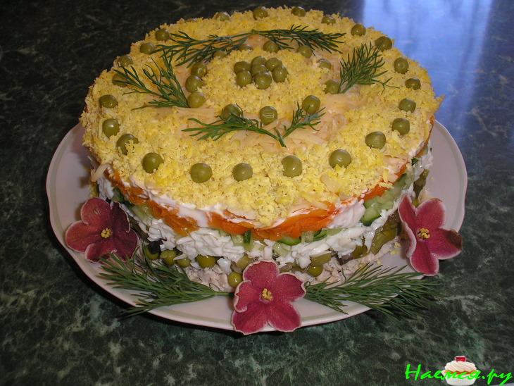 Салат "Ку-ка-реку"