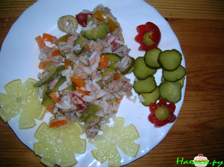 Салатик "без майонеза"