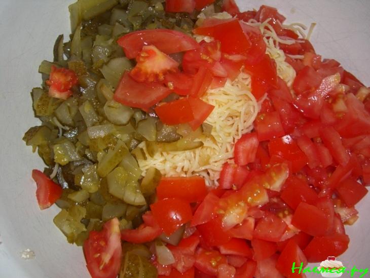 Салат с бобами Салат с бобами