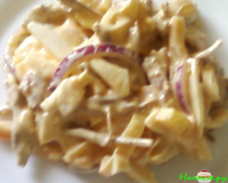 Салат "Мясной с лечо"