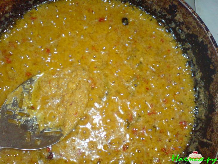 Рыба в икряном соусе