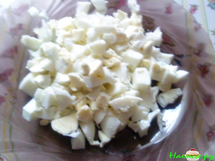 Салат "Морковный" с фасолью