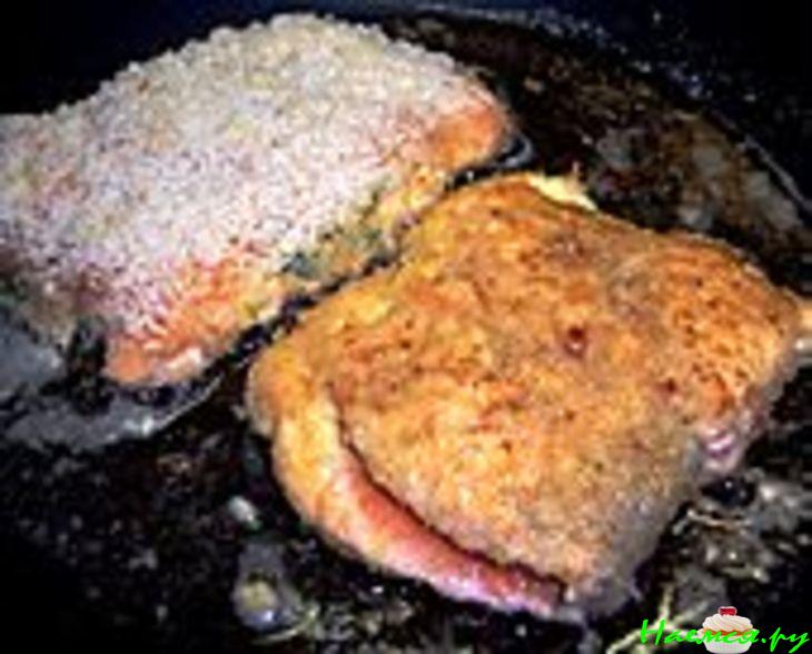 Кордон блю из рыбы