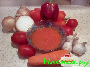 Аджика острая с Антоновкой - Вариант