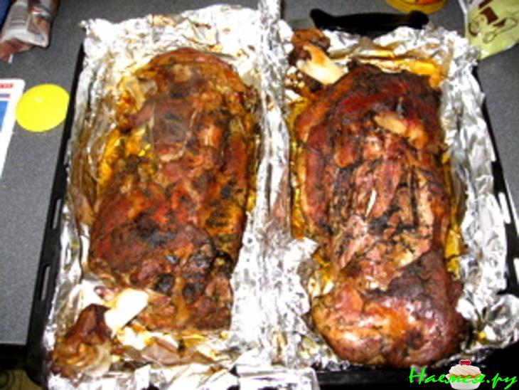 Бараньи лопатки тушёные