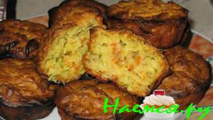 Овсяные кексы с овощами