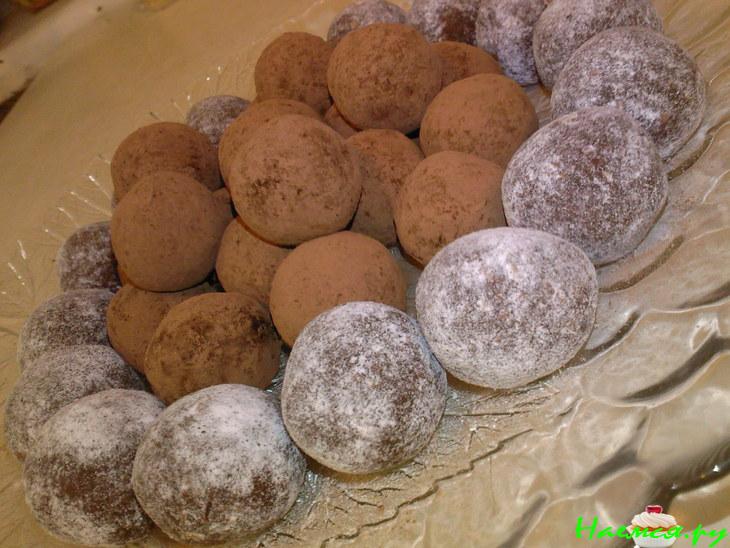 Конфеты шоколадно-арахисовые с медом