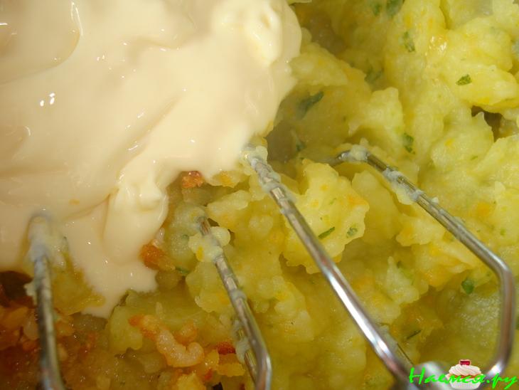 Картофельно-овощное пюре на гарнир