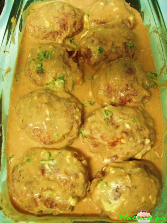 Тефтели с фетой