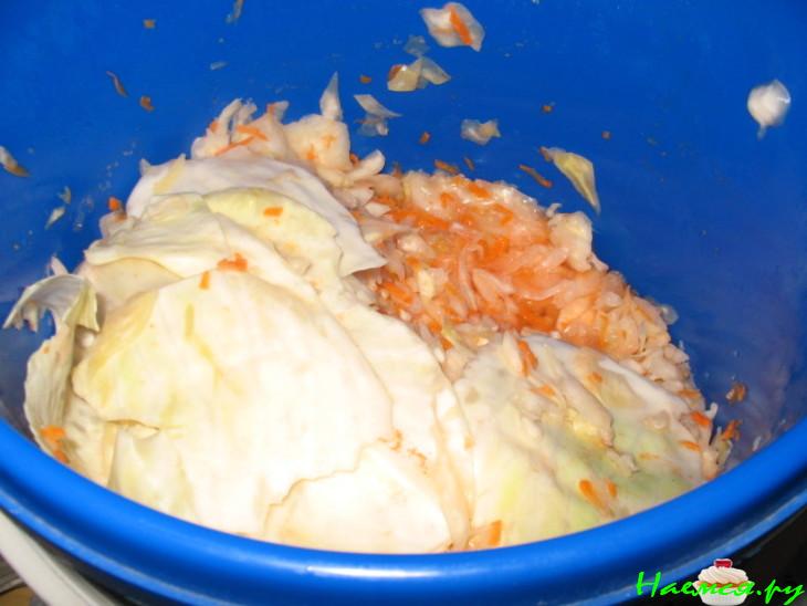 Капуста квашенная (заготовка)